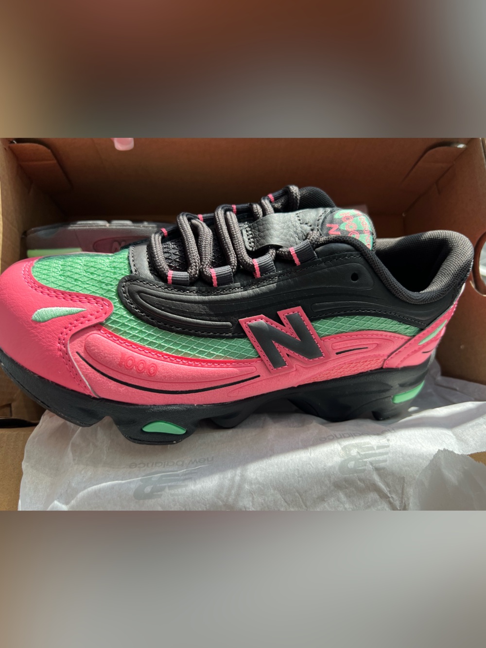 New Balance Kids' 1000 Athletic Sneakers - watermelon